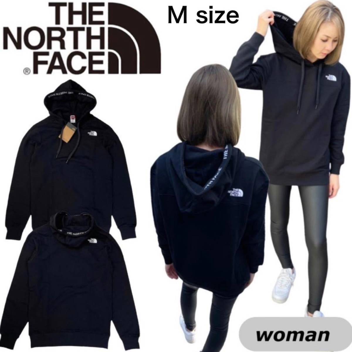 ノースフェイス パーカー スウェット NF0A491P ズーム レディースサイズ ブラック Mサイズ 裏起毛 THE NORTH FACE W ZUMU HOODIE 新品