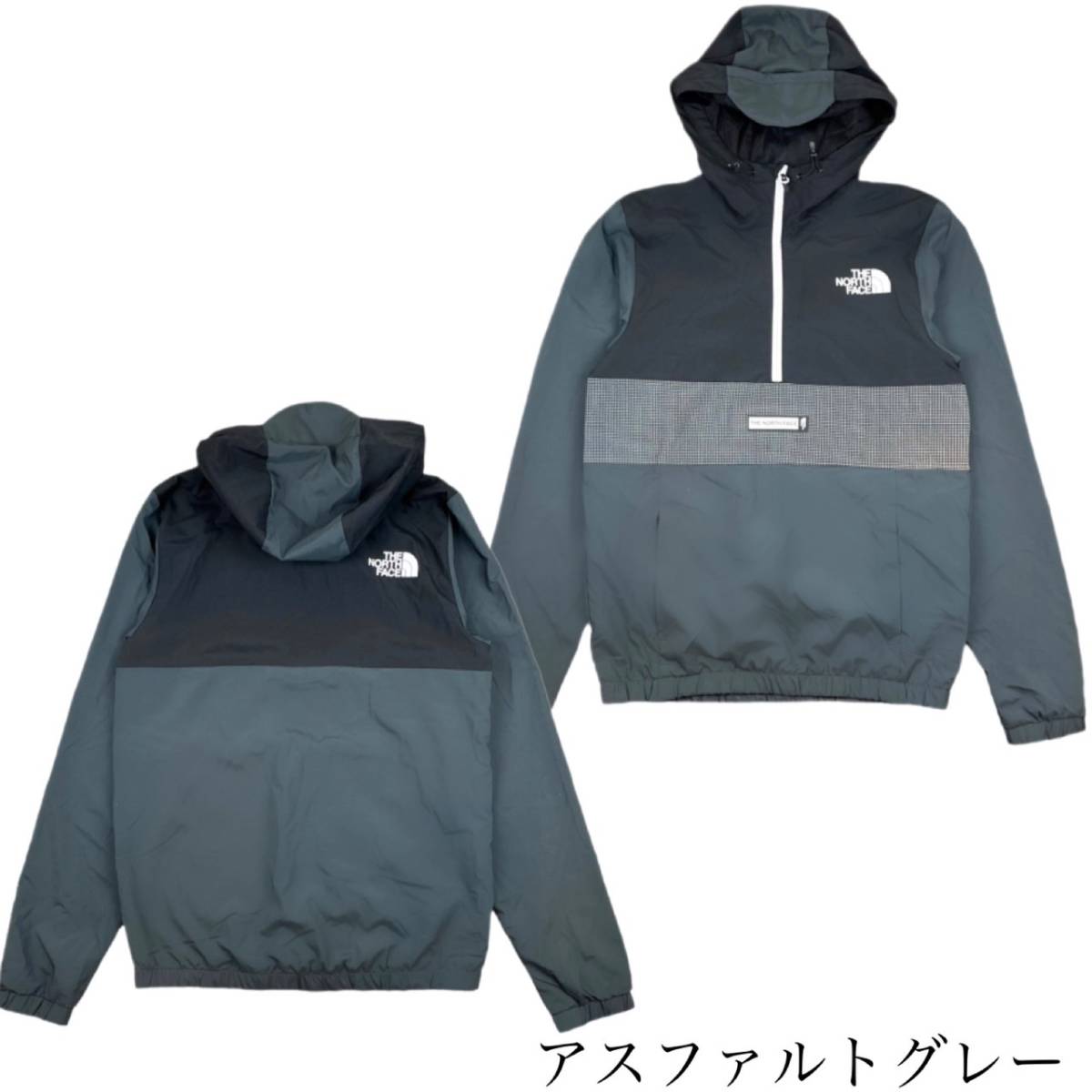 ノースフェイス ジャケット マウンテンパーカー NF0A5IBS アスファルトグレー XSサイズ THE NORTH FACE M MA WIND JACKET 新品_画像3