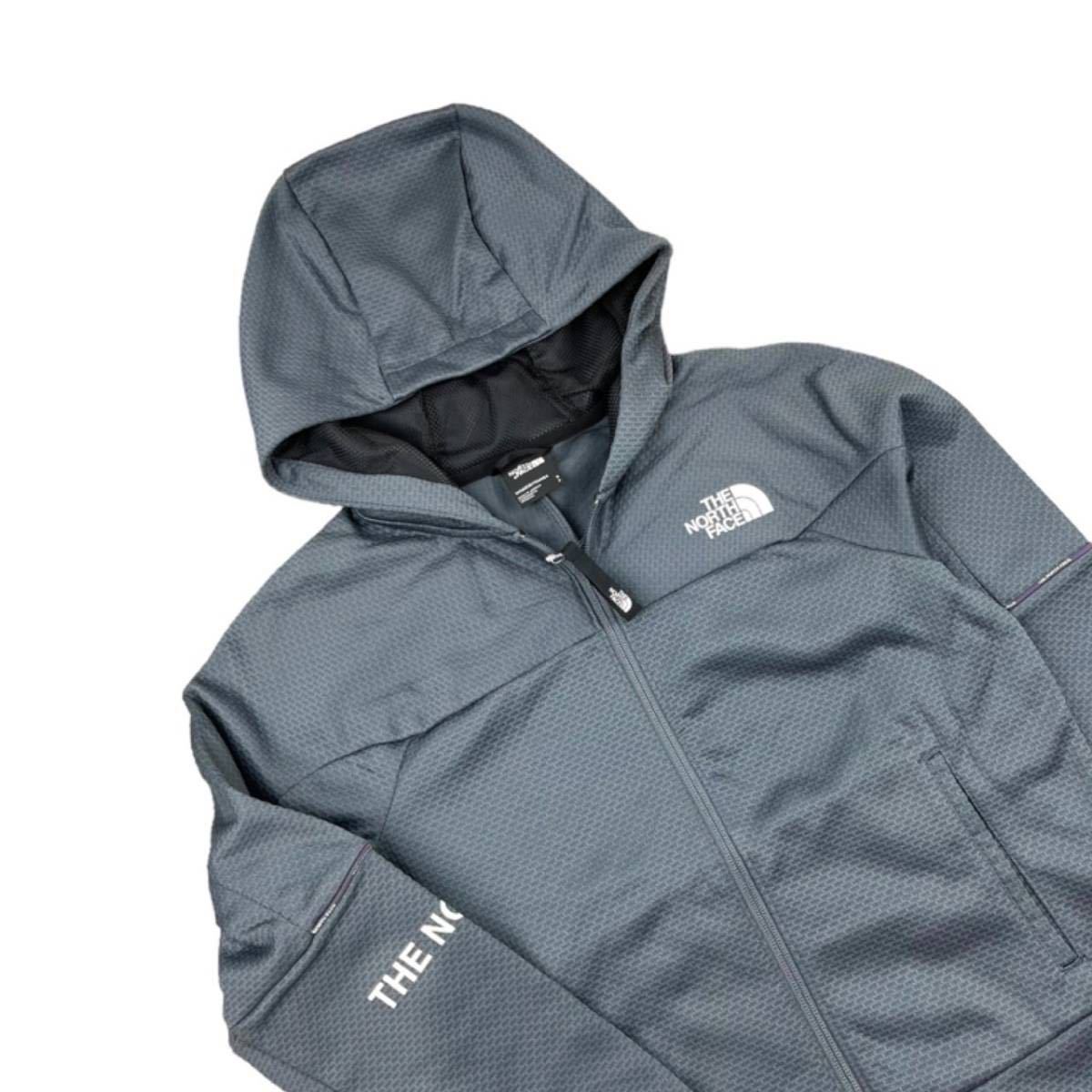 ノースフェイス パーカー NF0A55HE レディースサイズ ミディアム丈 グレー Sサイズ プルオーバー 速乾 THE NORTH FACE W FA FZ 新品