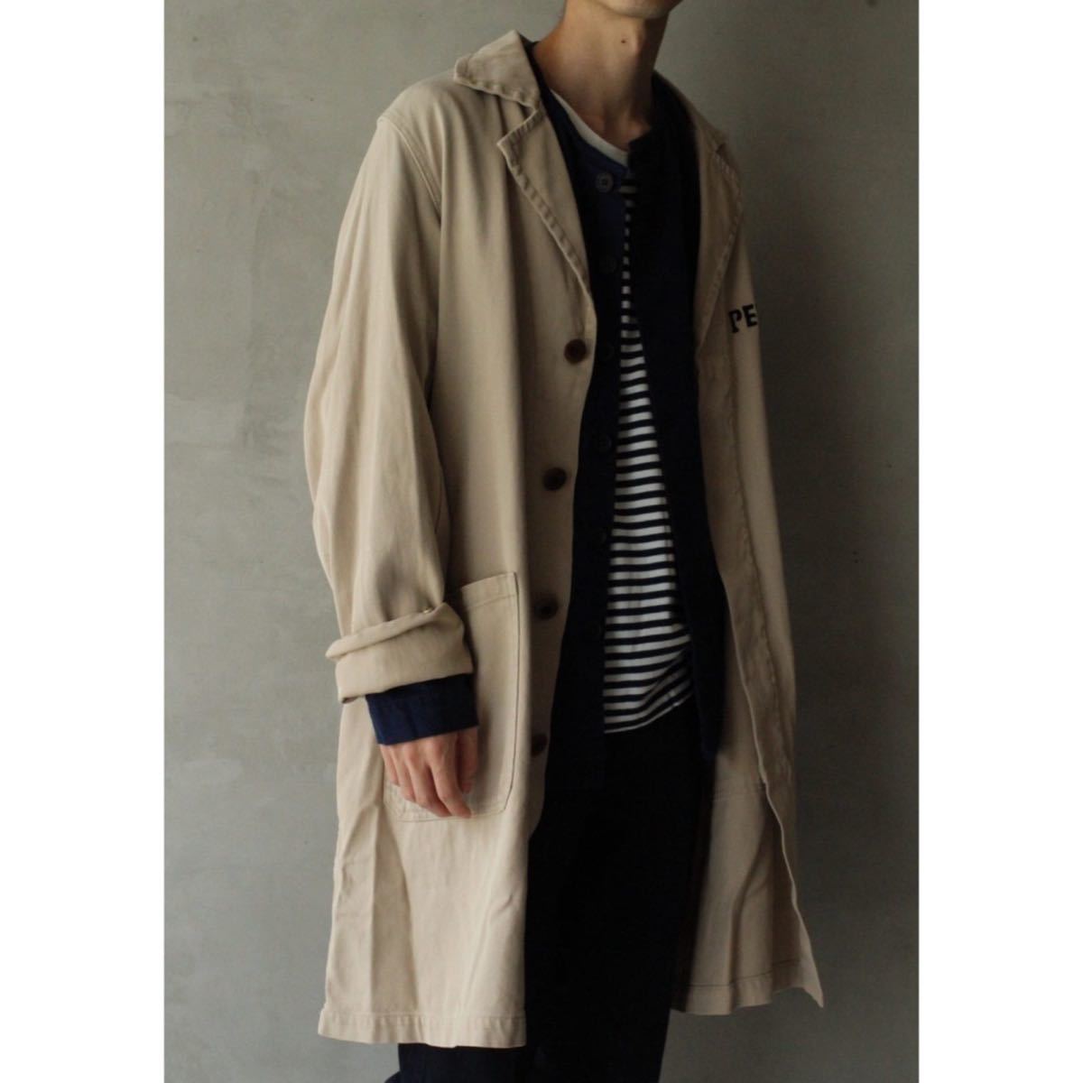 メンズVISVIM PEERLESS SHOP COAT 18AW (beige)ジャケット/アウター