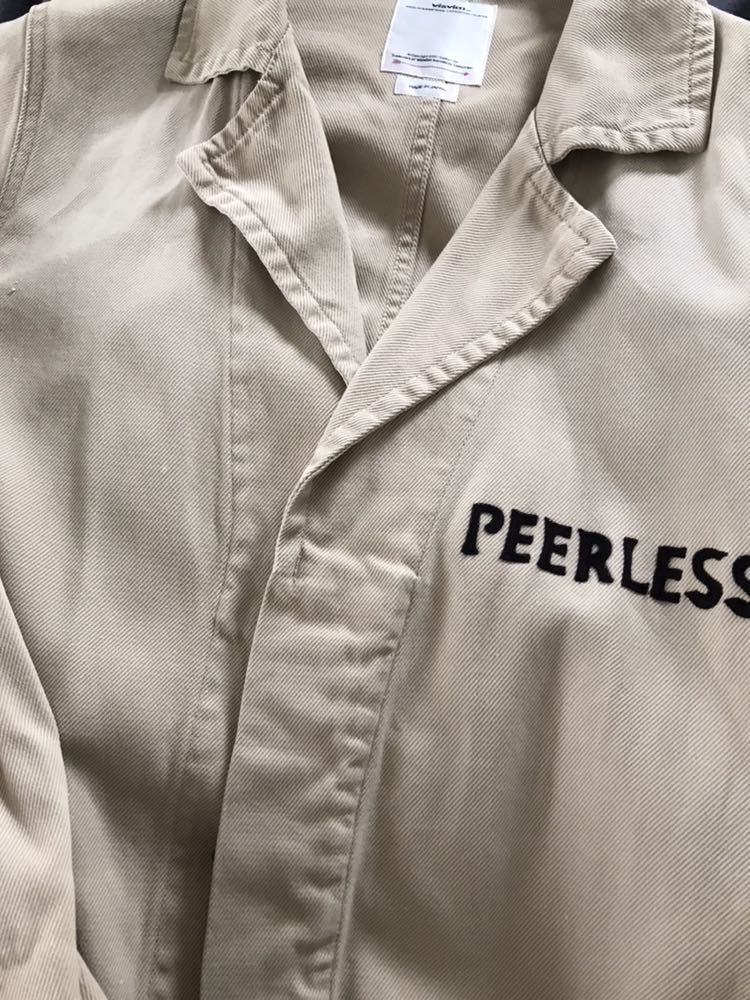 VISVIM new goods 18AW PEERLESS SHOP COAT BEIGE 1 Nakamura hiroki