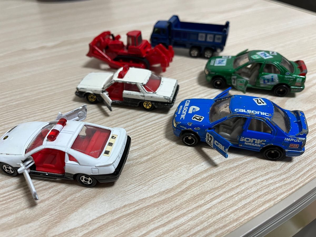 トミカ パトカー 6台セット(廃盤品) 絶版 廃盤 トミカ 6台セット レアあり パトカー 中古 TOMICA