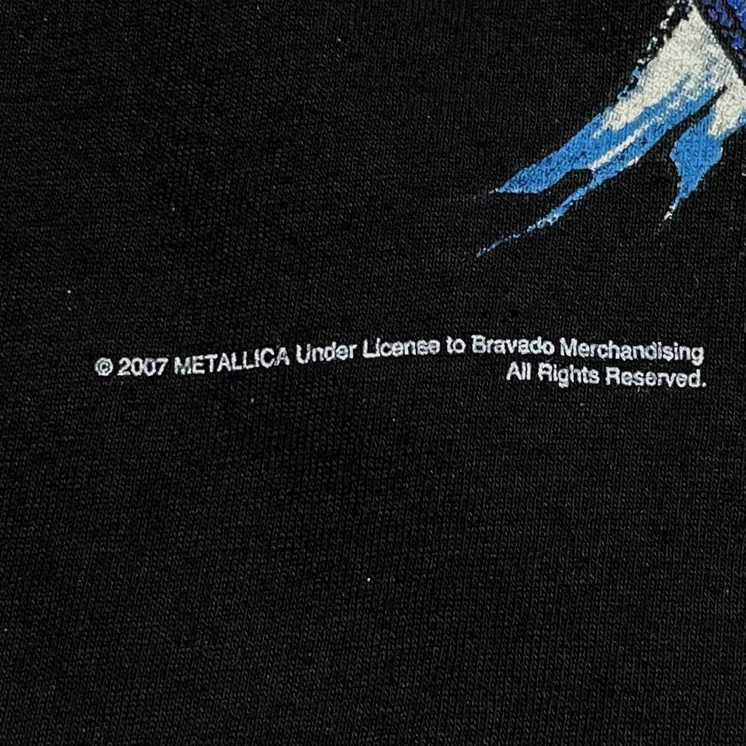 ☆送料無料☆ ALSTYE METALLICA メタリカ バンドTシャツ 半袖Tシャツ L ビッグサイズ メキシコ製 2007ワンオク TAKA 23-69