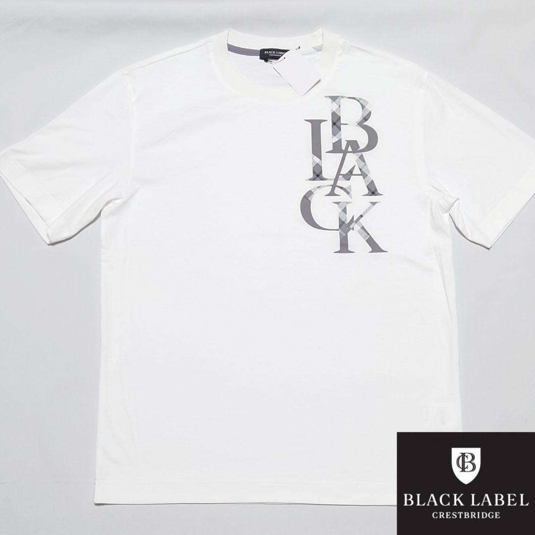 新品未使用】ブラックレーベルクレストブリッジ ロゴ半袖Tシャツ M-