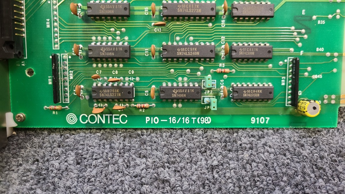 NEC PC-9821 Xa13 CONTEC PIO-16/16T(98) インターフェースボード_画像4