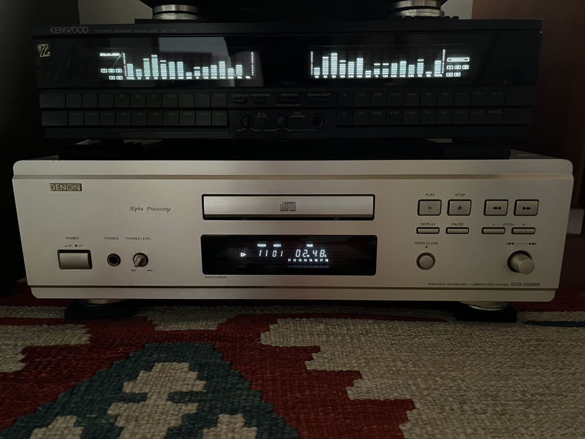 古典 DENON CDプレーヤー did-1550ar デノンCDプレーヤー ALPHA DENON