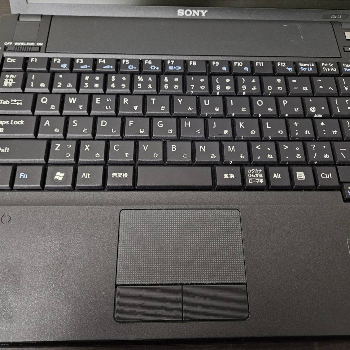 送料630円～ ジャンク SONY PCG-5V1N VGN-G3YBTZ VAIO ソニー バイオ ノートPC_画像3