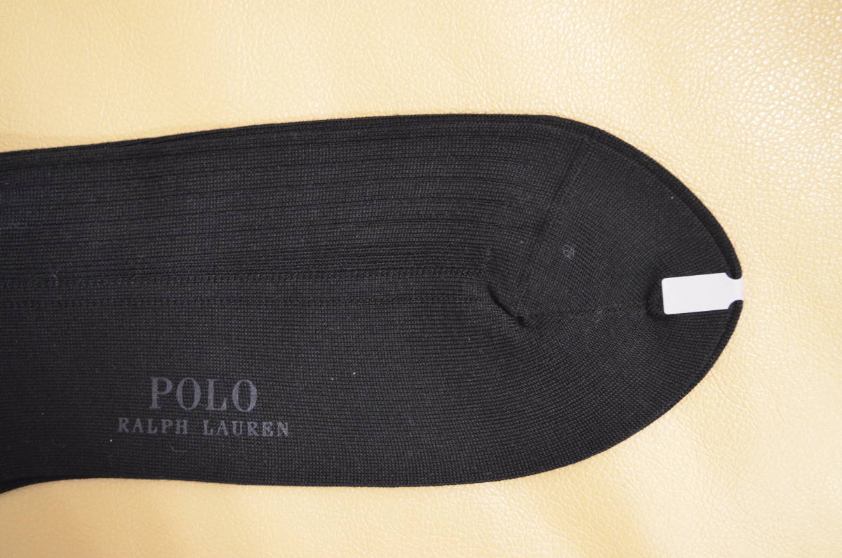 新品　未使用　タグ付き　男性　メンズ　 POLO RALPH LAUREN ポロラルフローレン　綿混ソックス 　送料無料