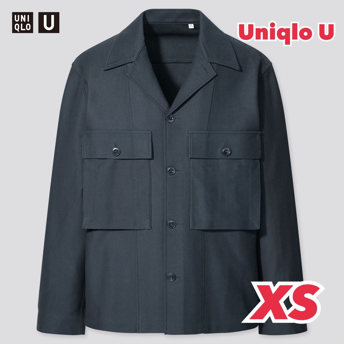 ユニクロ UNIQLO / ユニクロU ユニクロユー　ジャージーシャツジャケット   ミリタリーシャツ　ワークジャケット