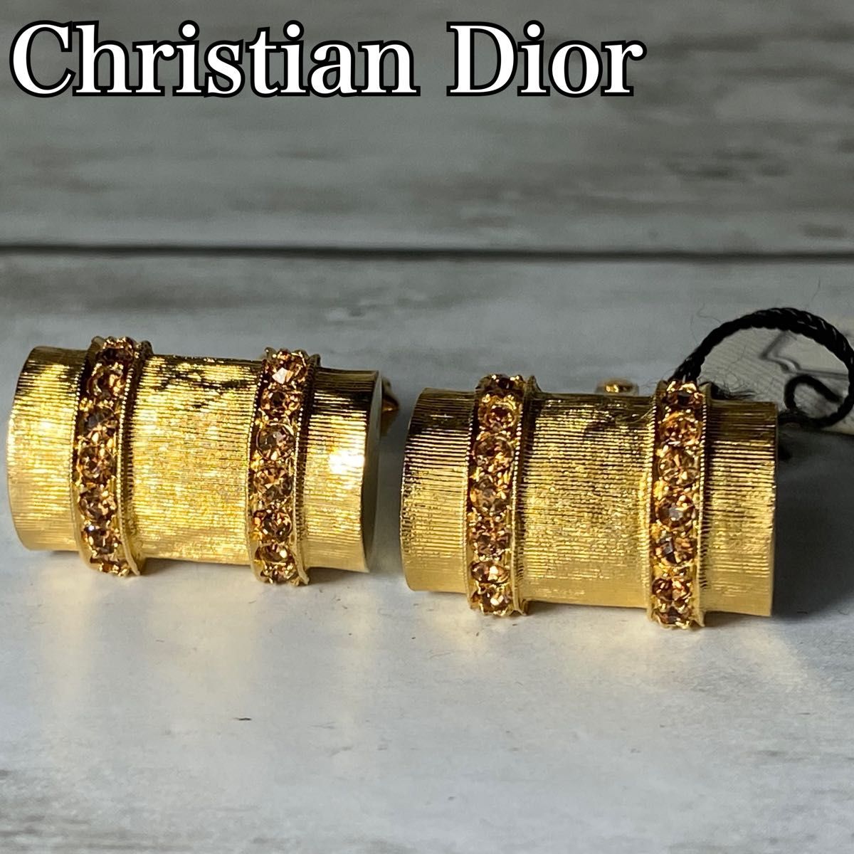 希少品 Christian Dior クリスチャン ディオール カフス ジュエリー