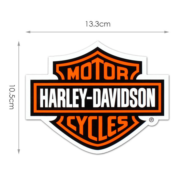 ステッカー ハーレーダビッドソン ビニルデカール Classic B&S Logo CG8657 高さ10.5×幅13.3cm ビ_画像2