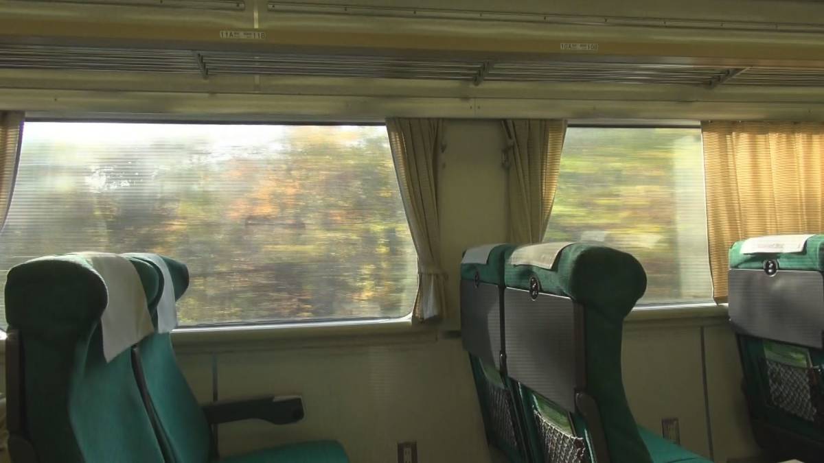 オホーツク1號の車內(nèi)