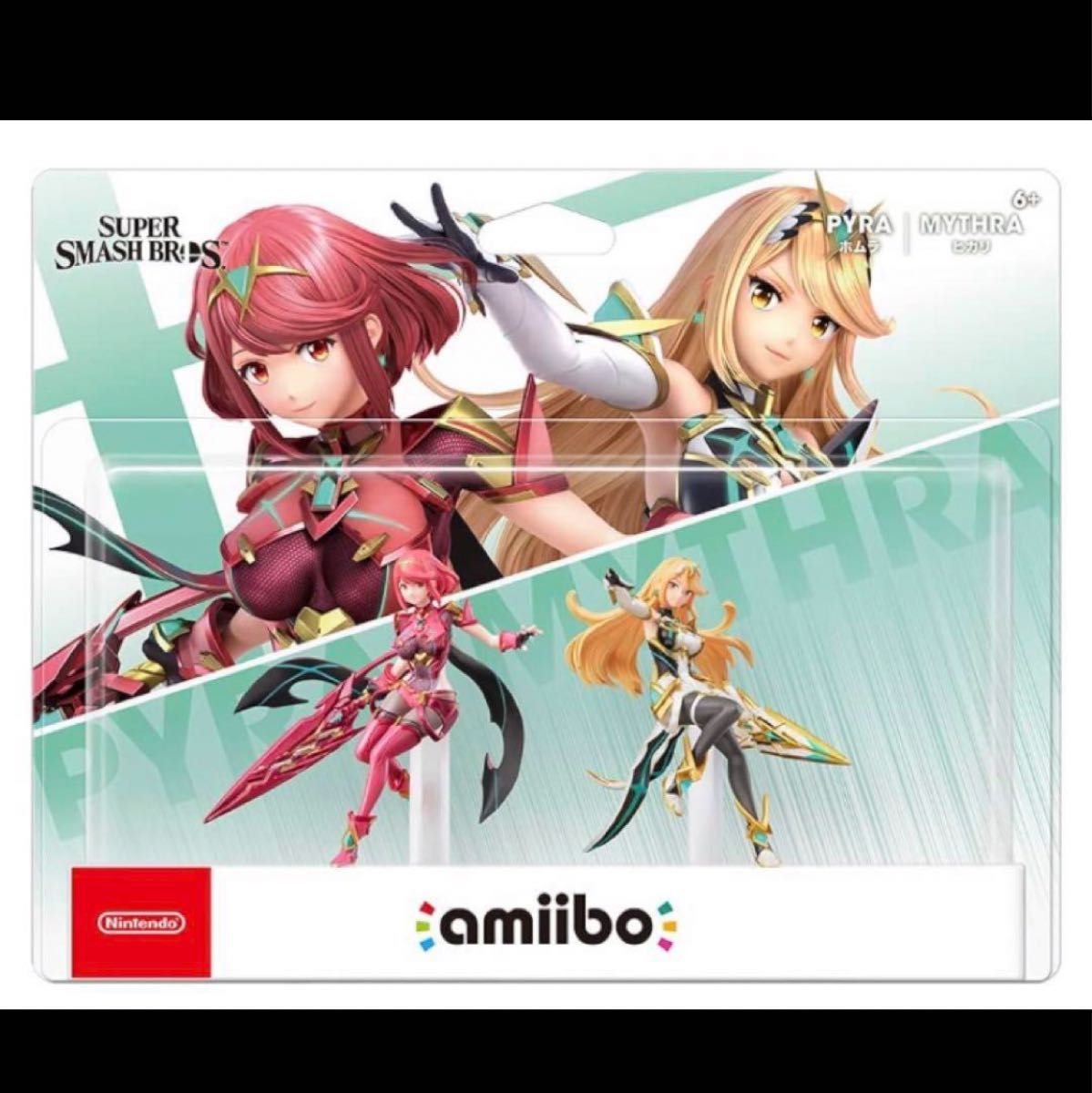 未開封 ヒカリ ホムラ amiibo アミーボ 大乱闘スマッシュブラザーズシリーズ　ゼノブレイド