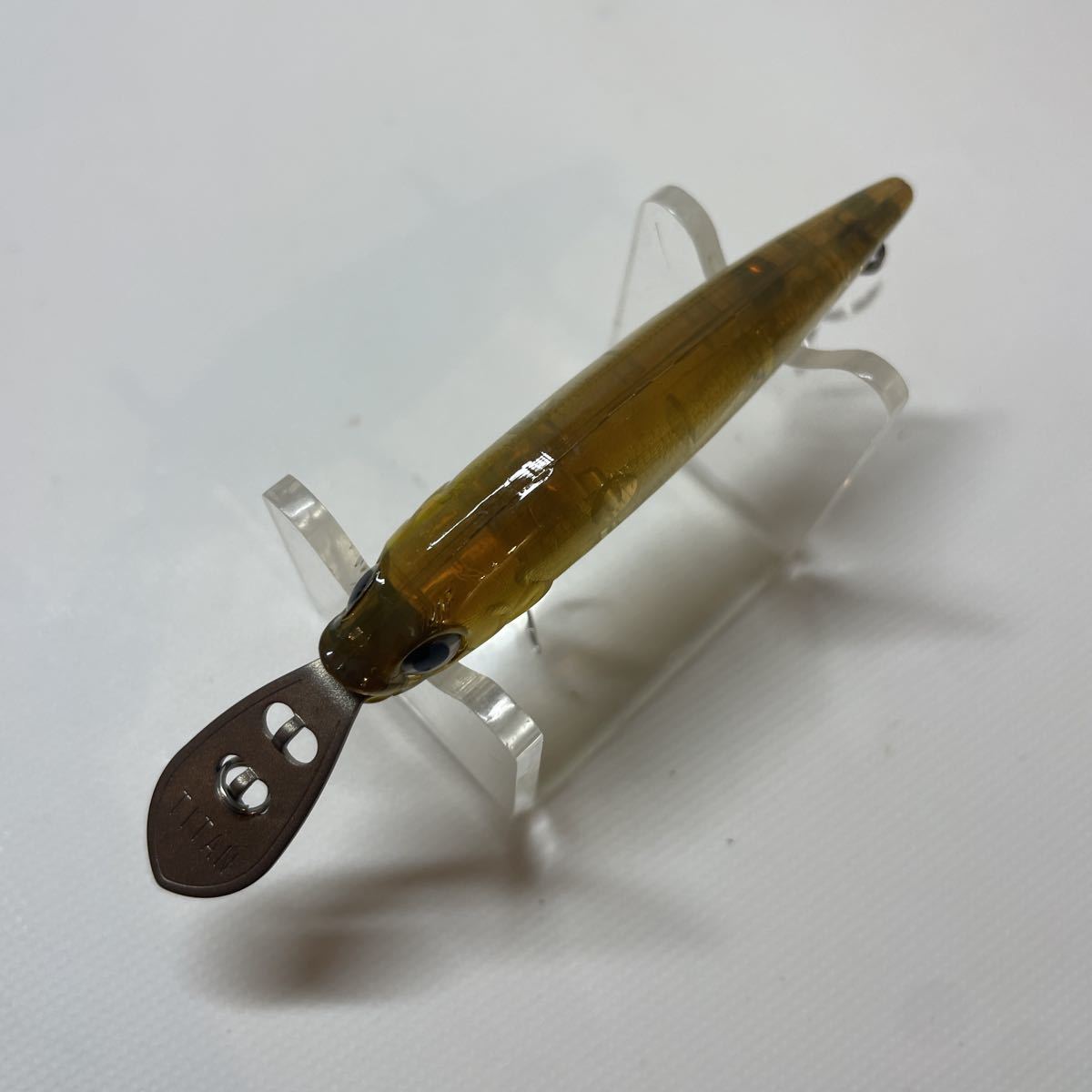 【U1203】 DAIWA ダイワ T.D.HYPER MINNOW Ti TDミノーハイパーミノー チタン SP ( 中古 美品 人気カラー バス チタンリップ )_画像5