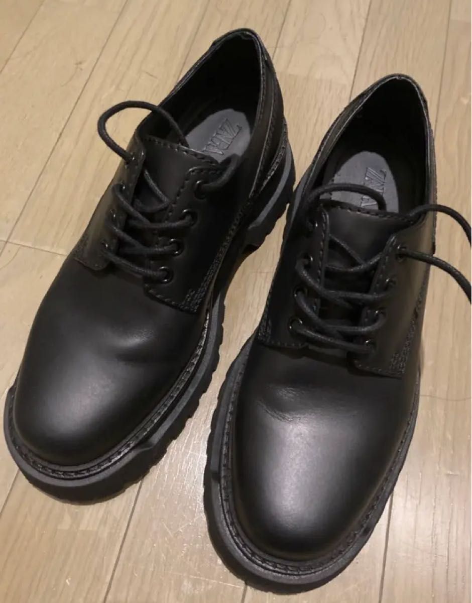 ZARA レザートラックソールシューズ 26 4cm|Yahoo!フリマ(旧 ZARA レザートラックソールシューズ 26 4cm|Yahoo!フリマ(旧