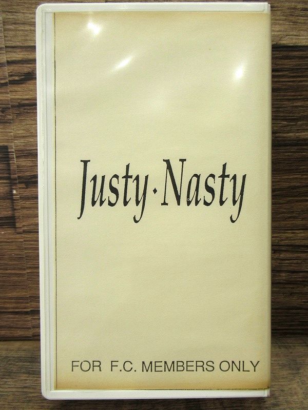 送無 G① 希少 極美品 Justy Nasty ジャスティナスティ VELVET HOUSE Vol.3 FC ファンクラブ 会員 限定 VHS 配布 ビデオ 会報 藤崎賢一_画像3