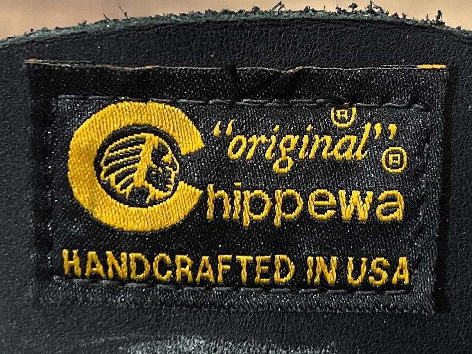  free postage new goods USA made CHIPPEWA Chippewa 1901M62 horn wing company rough out full gray moktulagido field boots black US8.5D ①