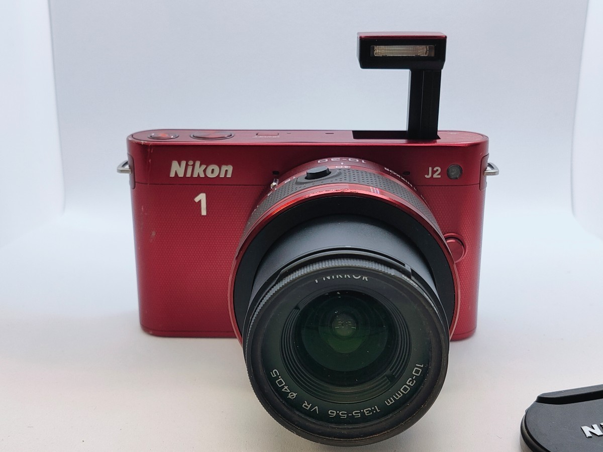 9093 Nikon ニコン Nikon 1 J2 ミラーレス一眼 デジタルカメラ レンズキット 動作確認済み _画像2