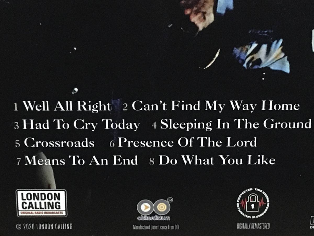 Blind Faith / Live In Los Angeles ライブ音源収録 ロック 傑作 輸入盤(品番:LCCD5056) Steve Winwood / Eric Clapton / Ginger Baker _画像3