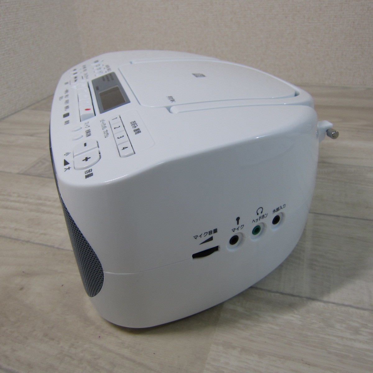 10055PA23【ほぼ未使用】東芝 ラジカセ TY-CDS7(L)[ブルー 10055PA23【ほぼ未使用】東芝 ラジカセ TY-CDS7(L)[ブルー