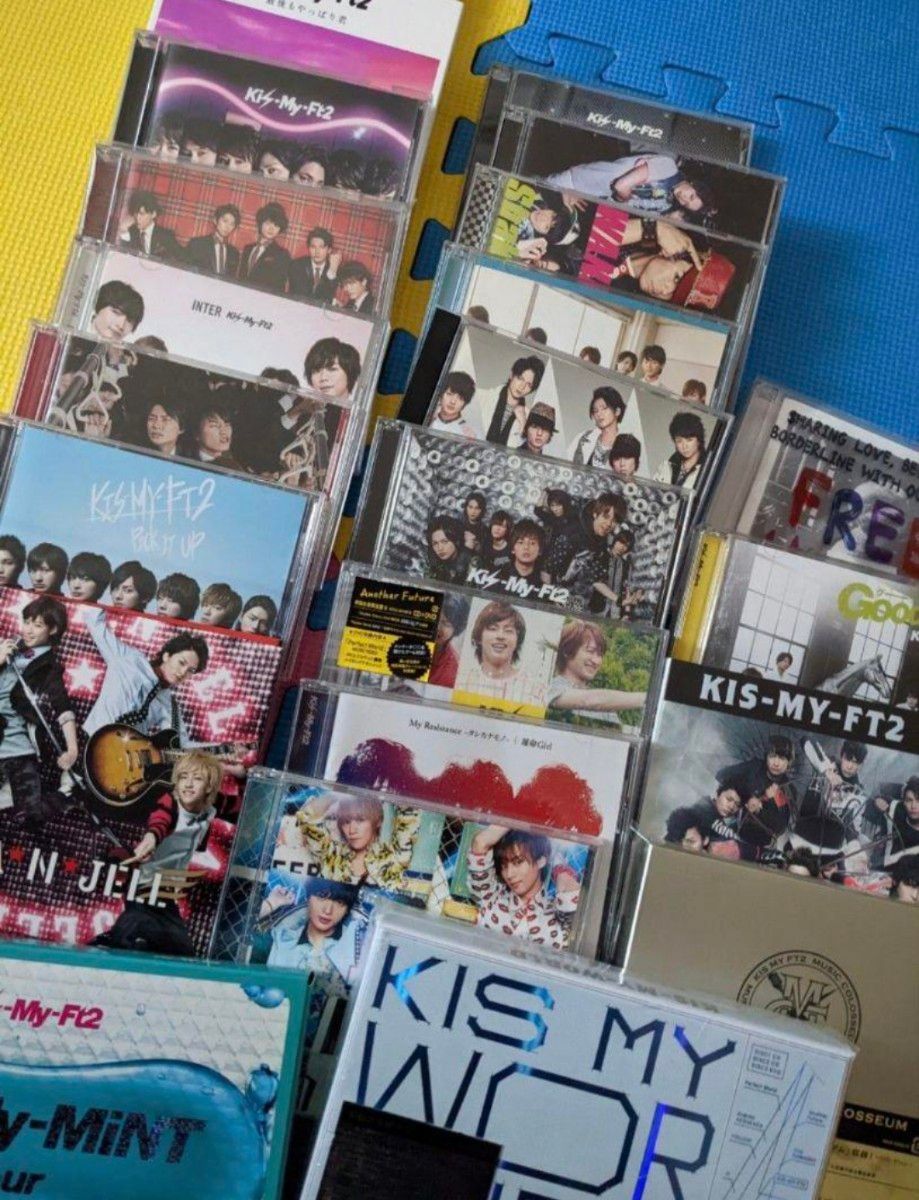 Kis-My-Ft2 アルバム+CD+DVDまとめ売り DVDセット シングルCD｜Yahoo