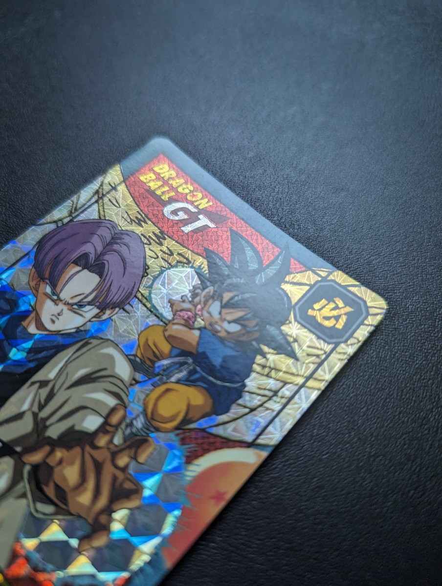 完全未剥がし品　ドラゴンボールZ　カードダス　スーパーバトル　No.694 悟空＆トランクス　発進！！ダブル攻撃！！！_画像3