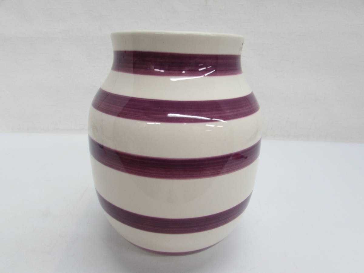 Khlerke-la-Omaggiooma geo цветок основа слива Дания производства бренд керамика ваза ваза для цветов интерьер произведение искусства украшение украшение предмет 
