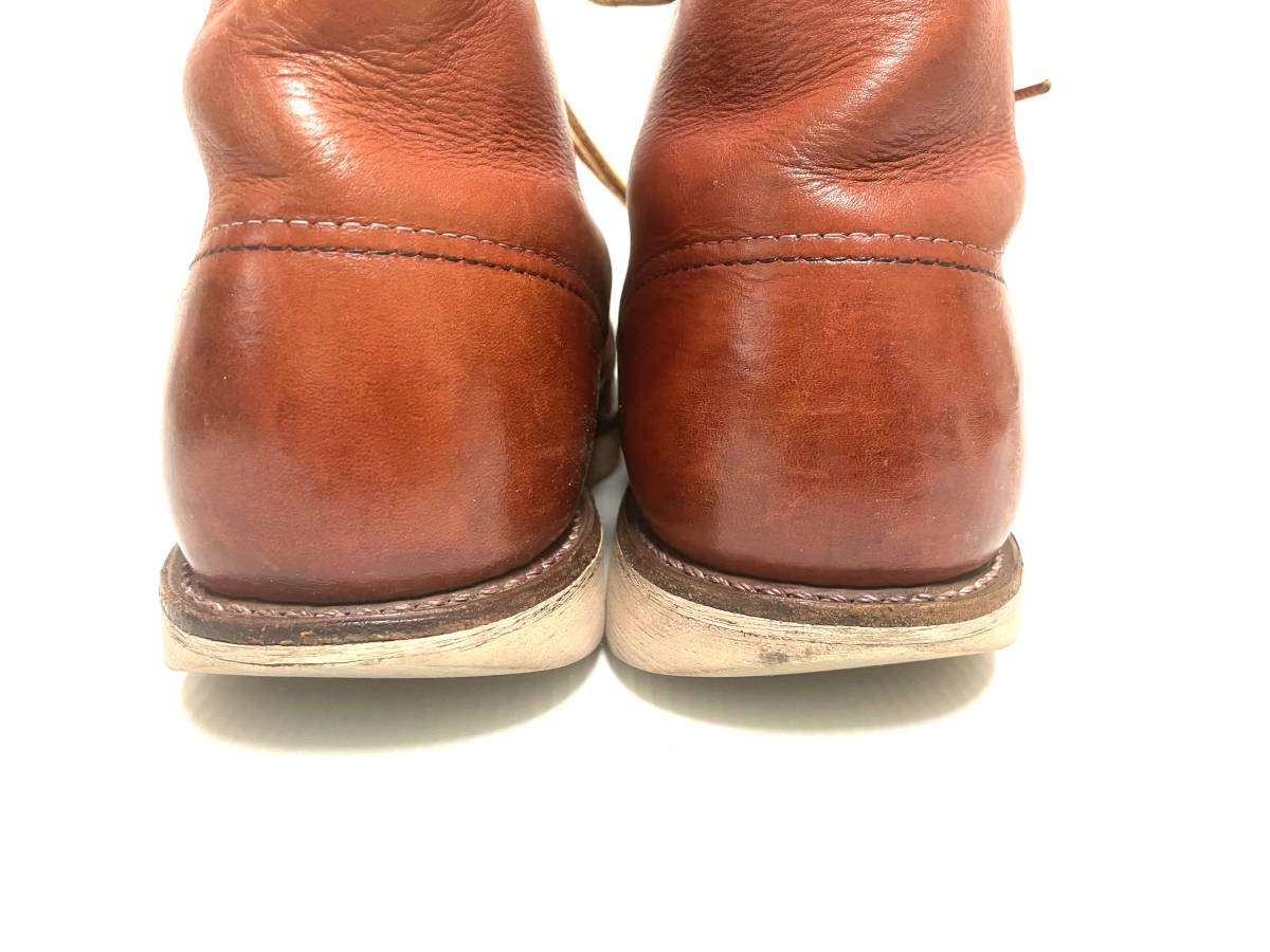 RED WING SHOES レッドウイング 8166 ブーツ プレーントゥ MADE IN USA US8.5 26.5センチ_画像4