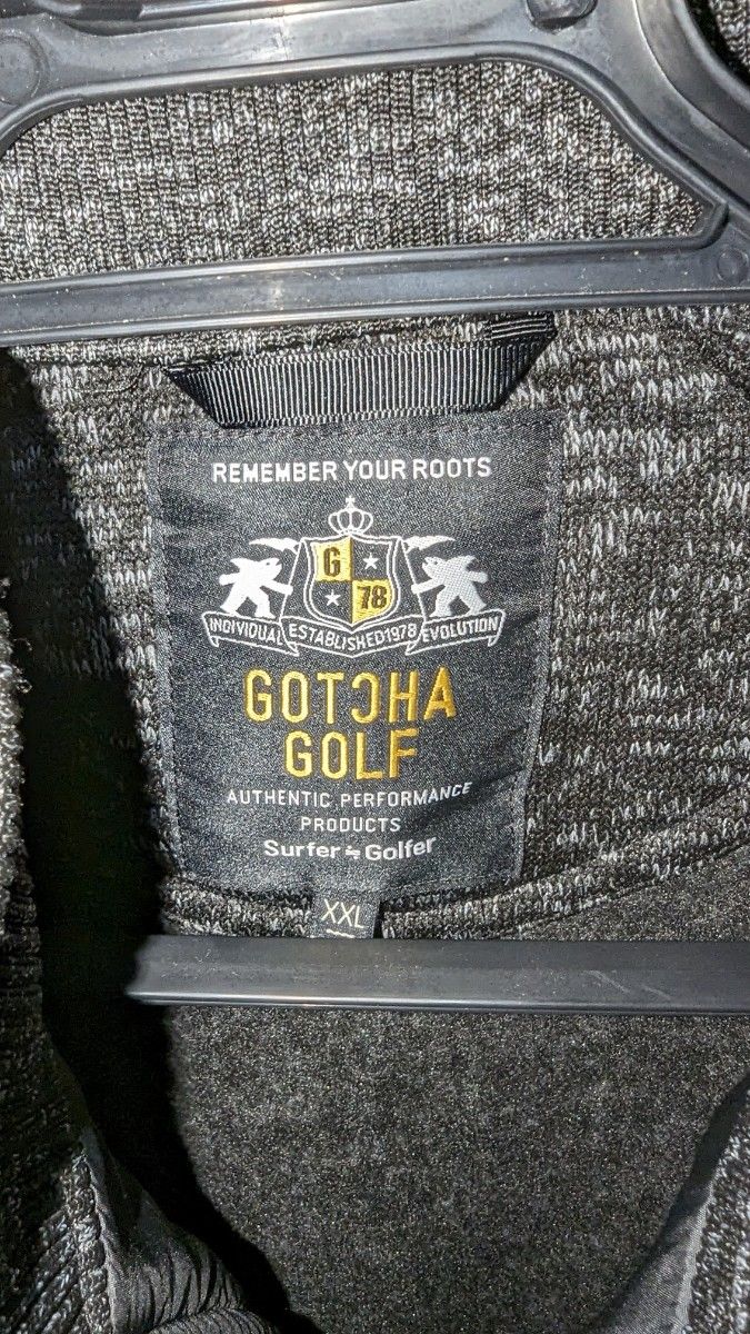 【極美品】GOTCHA GOLF　メンズゴルフウェア　黒