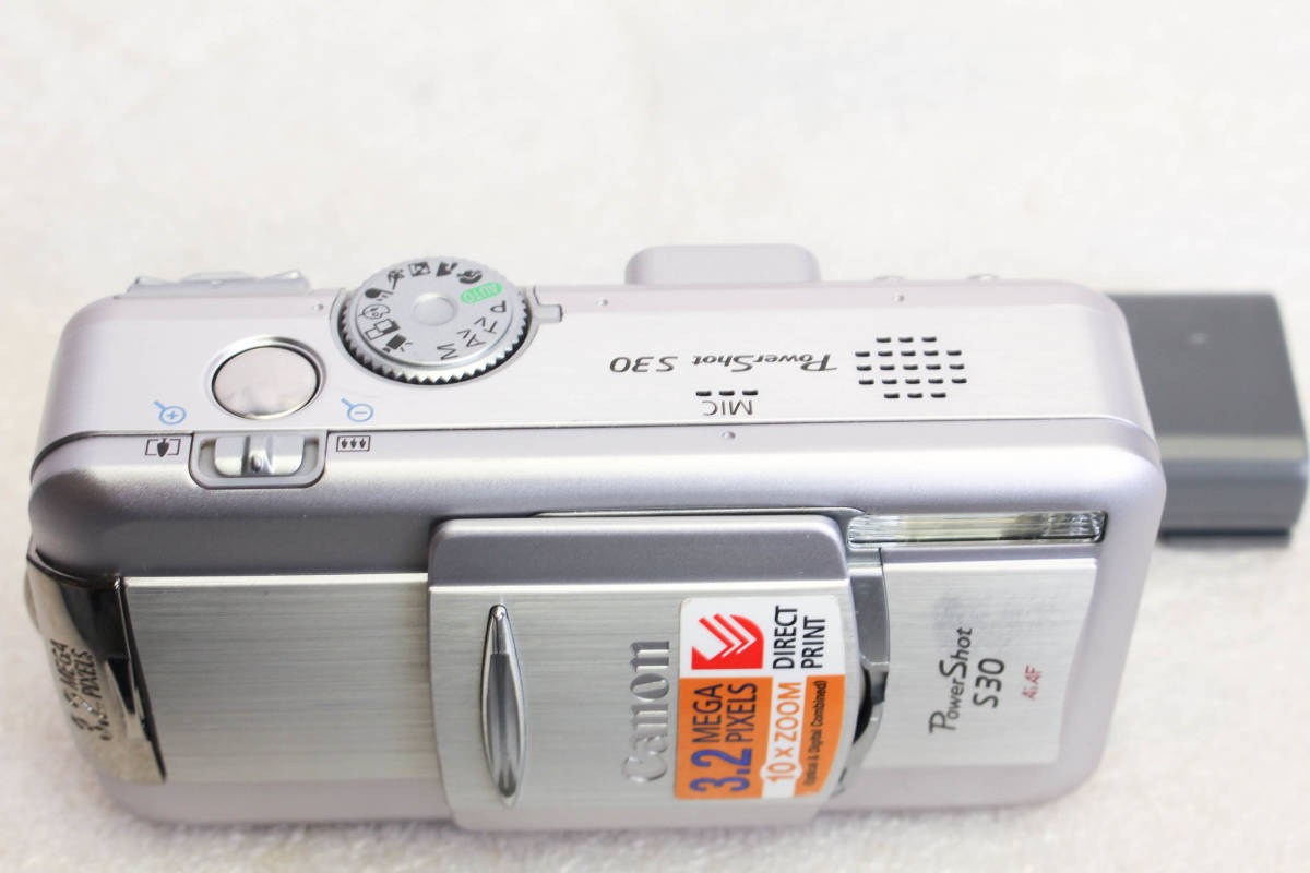 送料520円。現状。キャノン Canon Powershot S30　デジカメ　320万画素　　管理B17_画像6