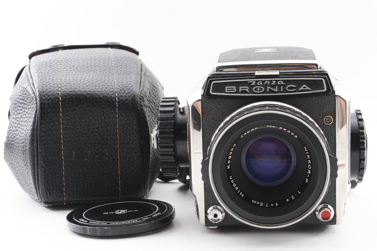 ゼンザブロニカ Zenza Bronica S Film Camera 75mm f2.8 Lens 1992606