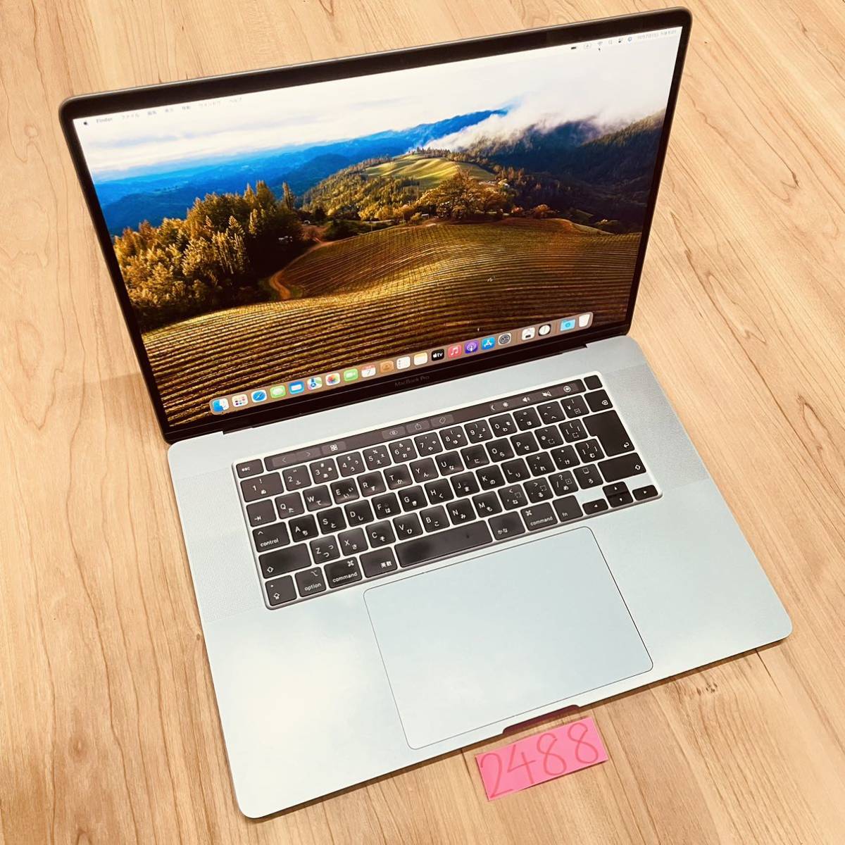 MacBook pro 16インチ 2019 corei9 SSD1TB