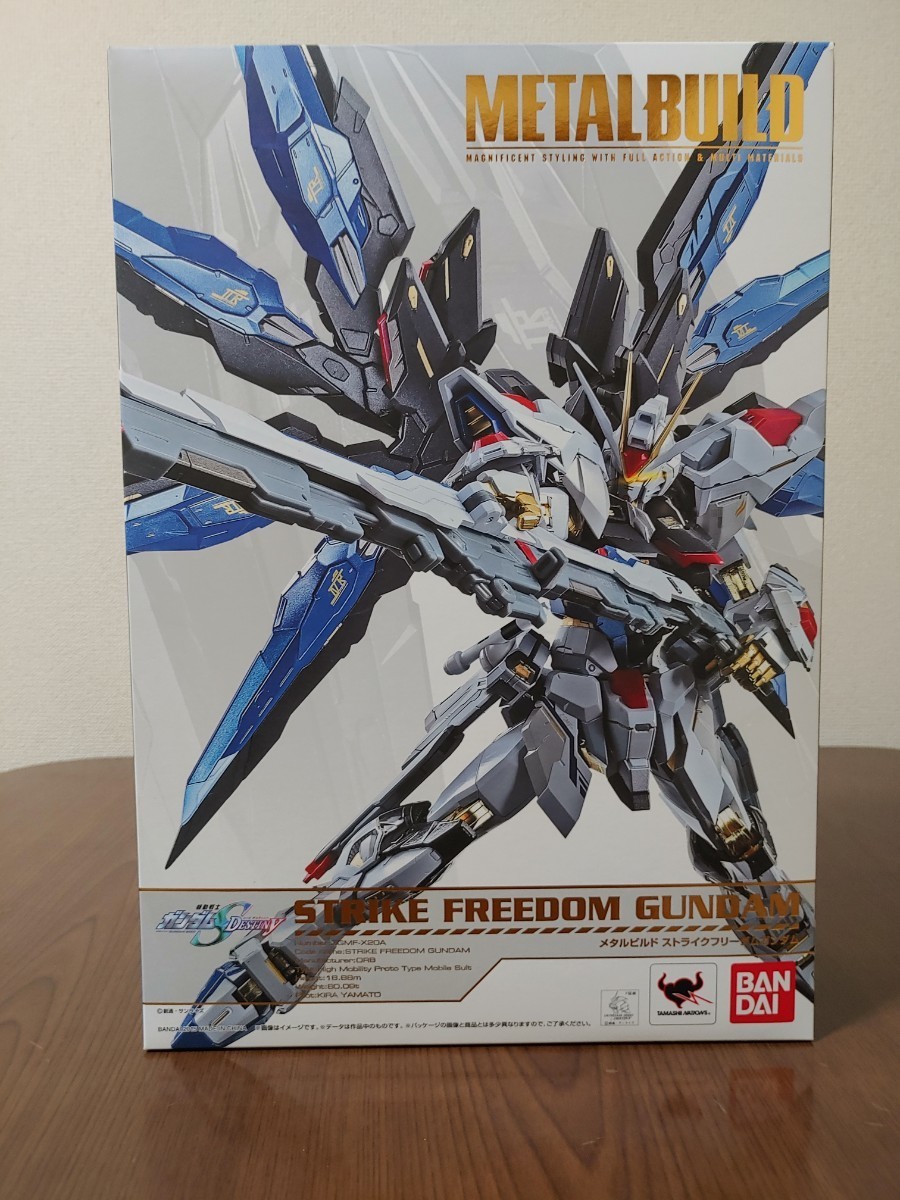 METAL BUILD ストライクフリーダムガンダム 開封美品プラモデル