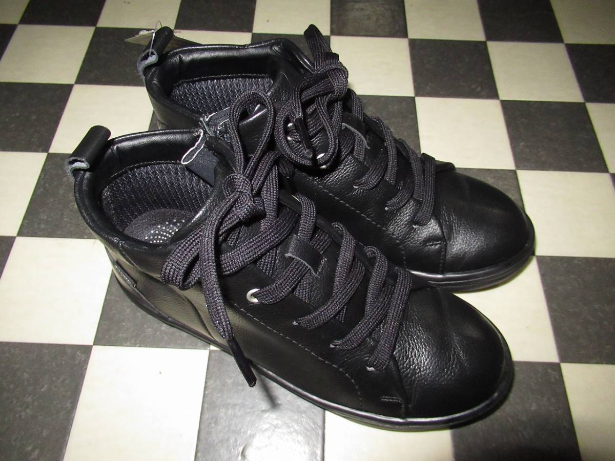 *ma gong s walk * as good as new 23cm(EEE) black GORE-TEX Gore-Tex is ikatto walking sneakers side fastener complete waterproof 