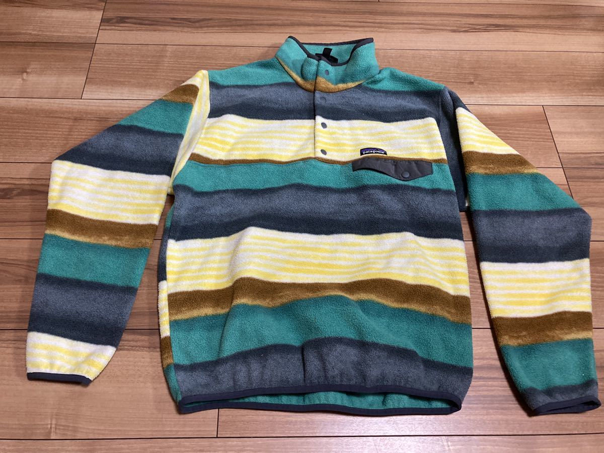 豪奢な パタゴニア patagonia p6 ＰＦＧＹ Ｍサイズ 美品 厚手