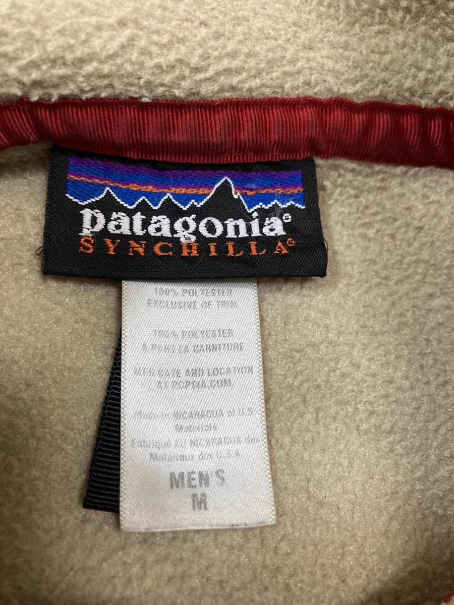 patagonia パタゴニア p6 シンチラスナップt フリースジャケット　カーキ　２０１１年製　ＲＫＨ　Ｍサイズ　厚手　ヴィンテージ_画像8