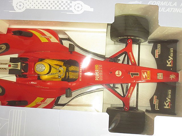 ∞ JINHONGLONG 1/4 RC ラジコン F1 FORMULA 1 WORLD CHAMPIONSHIP ワールドチャンピオンシップ R/C □H8_画像3