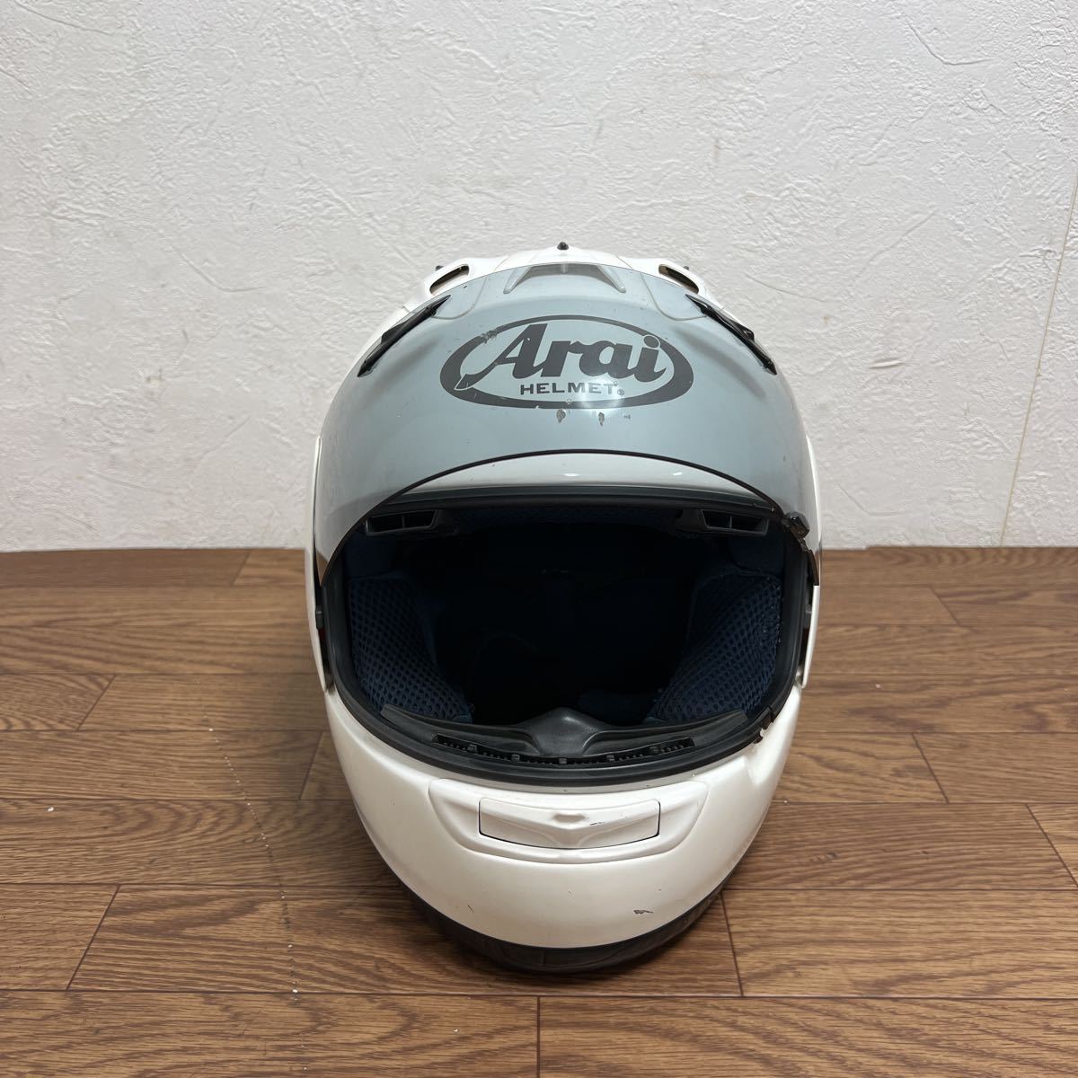 E267★Arai アライ フルフェイスヘルメット RX-7 RIV R4 ヴィンテージ 55.56cmの画像3