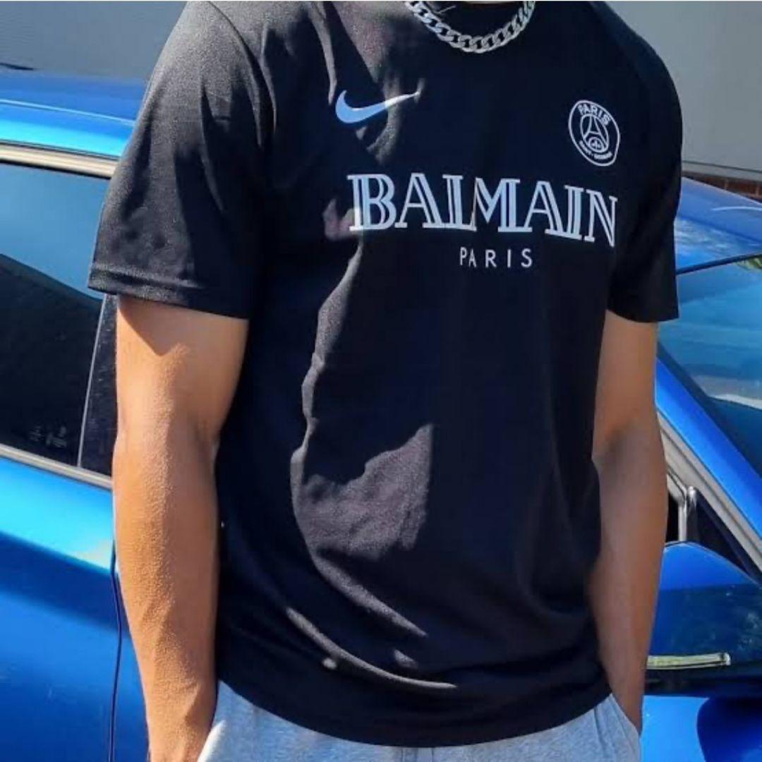 NIKE×PSG x BALMAINコラボサッカー ジャージ パリサンジェルマン NIKE×PSG x BALMAINコラボサッカー ジャージ パリサンジェルマン