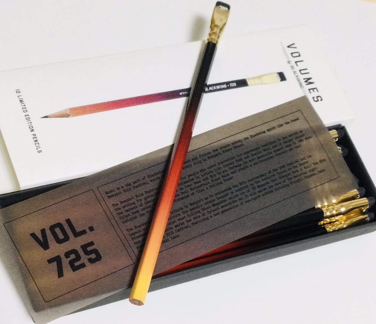 貴重 限定 新品未使用 Palomino Blackwing Vol. 725 パロミノ 貴重 限定 新品未使用 Palomino Blackwing Vol. 725 パロミノ