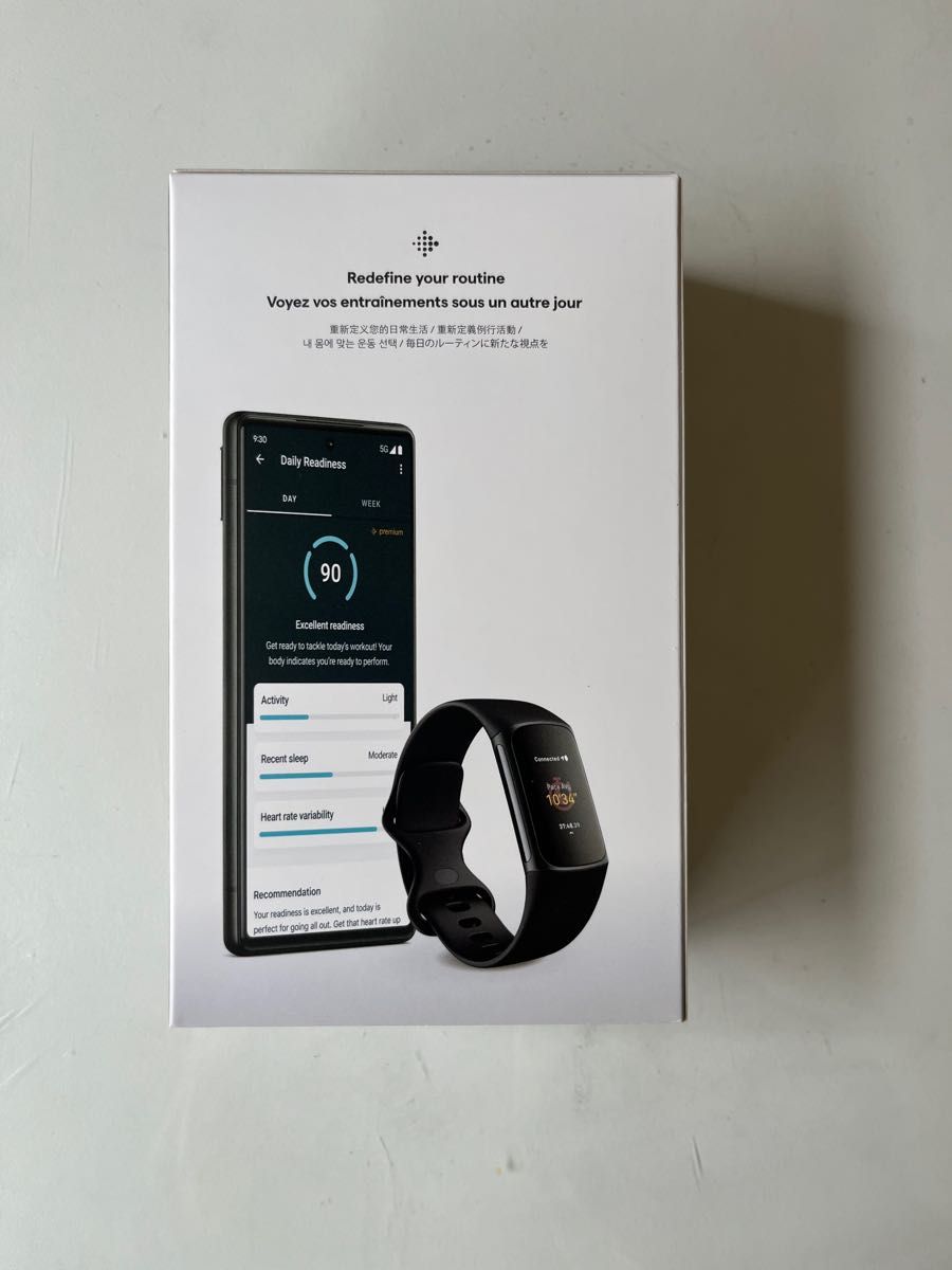 Fitbit CHARGE5 BLACK 【新品未使用 未開封】｜Yahoo!フリマ（旧PayPay