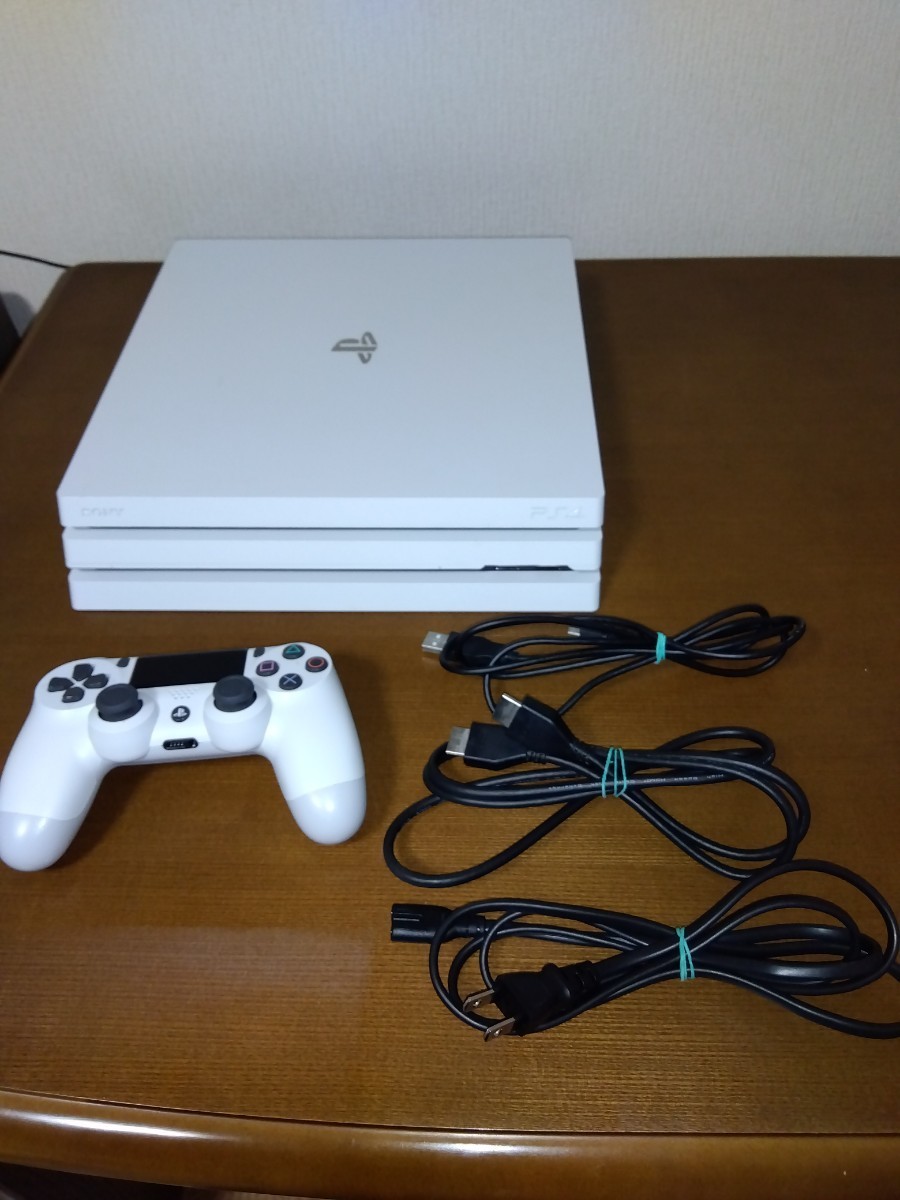 新発売の グレイシャーホワイト 1TB 7200B CUH 本体 PRO PS4 プレステ