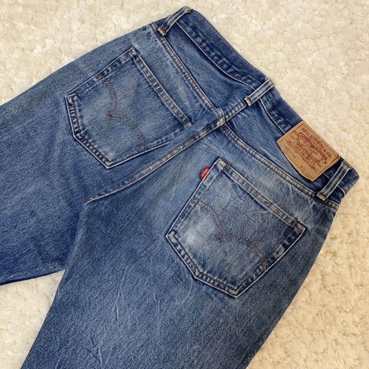 66移行期 501 66後期初年 1977年製 ノーリペア W31×L33 Levi's 66移行期 501 66後期初年 1977年製 ノーリペア W31×L33 Levi's