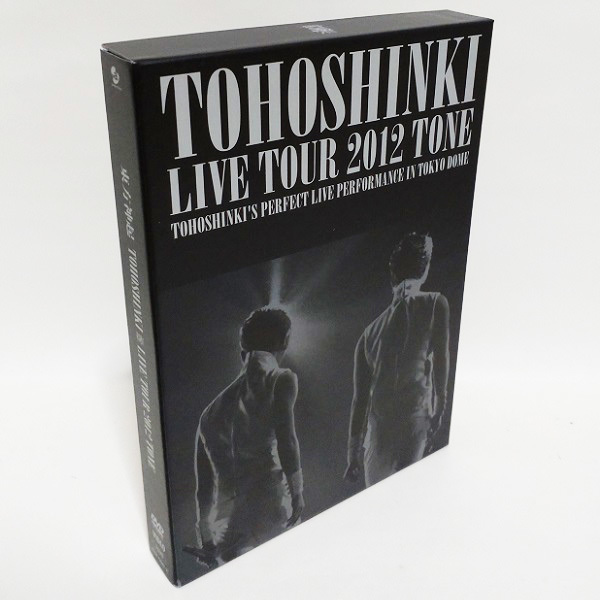 【美品】東方神起 LIVE TOUR 2012 ~TONE~ (初回限定生産) [3枚組DVD] / ユンホ チャンミン ジェジュン ジュンス ユチョン_画像1