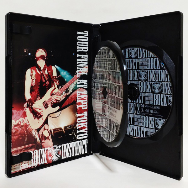 【送料無料】GRANRODEO LIVE TOUR 2008-2009 ROCK INSTINCT [2枚組DVD]_画像2