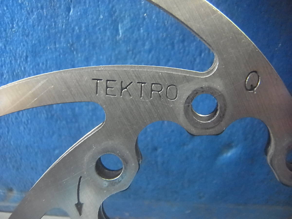 #S1416#TEKTRO φ160mm 6ボルト ディスクローター 2枚セット_画像6