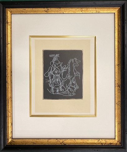 【特価】　≪　　ジョルジュ ブラック　　≫　　リトグラフ【石版画】 　 HELIOS 　 1963年 　GEORGES BRAQUE