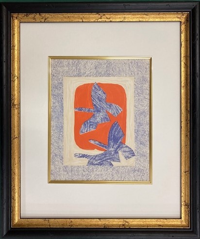 bジョルジュ・ブラックのリトグラフ 特価】 ≪ ジョルジュ ブラック ≫ リトグラフ【石版画