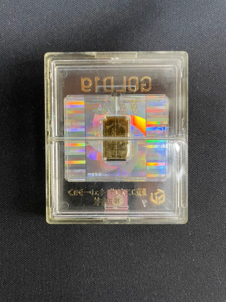 田中貴金属インゴット　999.9　K24　純金1g 東京ユニオンサーキュレーション　13_画像2