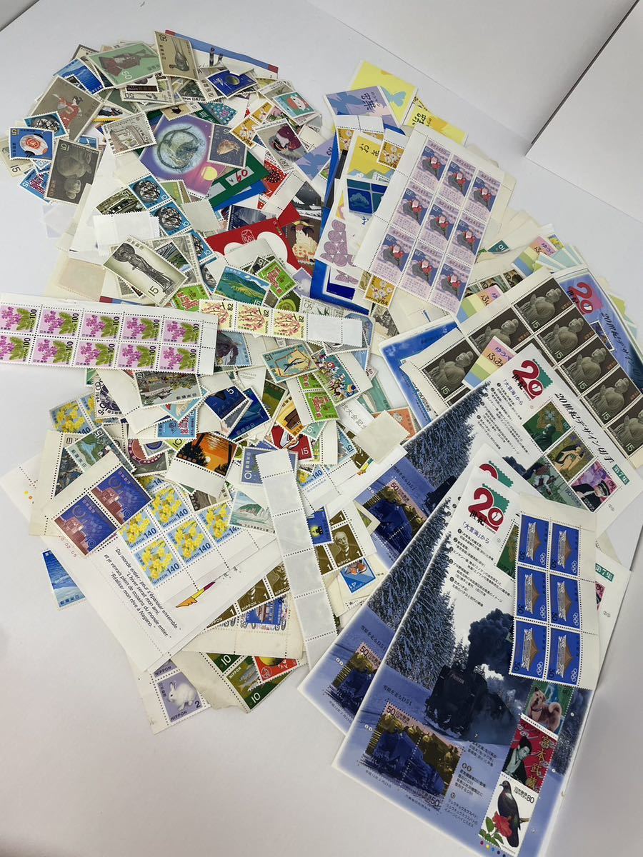 記念切手　普通切手　バラ切手　大量　50円　６０円　８０円など　まとめ　79216円分_画像1